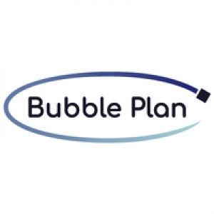 Logo startup Bubble Plan