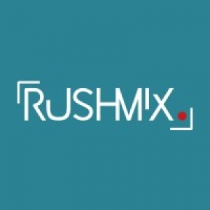 Logo startup Rushmix