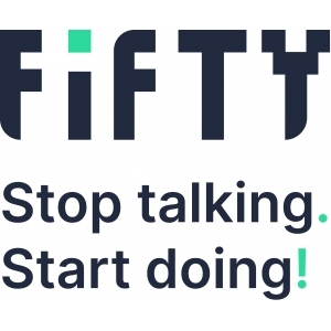 Logo startup Fifty