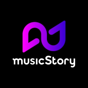 Logo startup Music Story