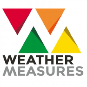 Logo startup Weather Measures