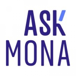Logo startup Ask Mona