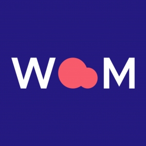 Logo startup Woom