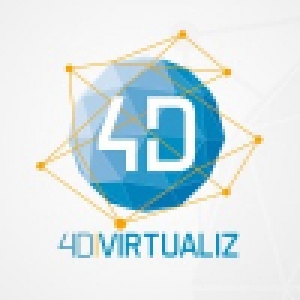 Logo startup 4D-Virtualiz