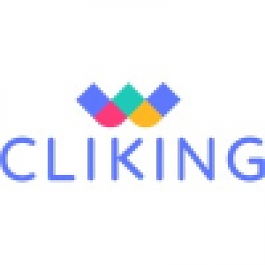Logo startup CLIKING