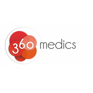 Logo startup 360medics