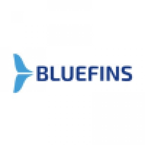 Logo startup Bluefins