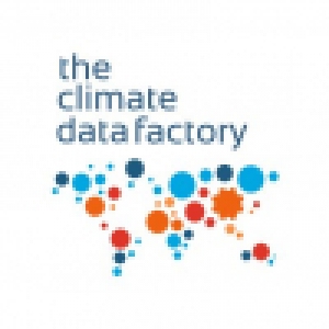 Logo startup The climate data factory
