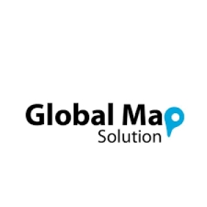 Logo startup Global Map Solution